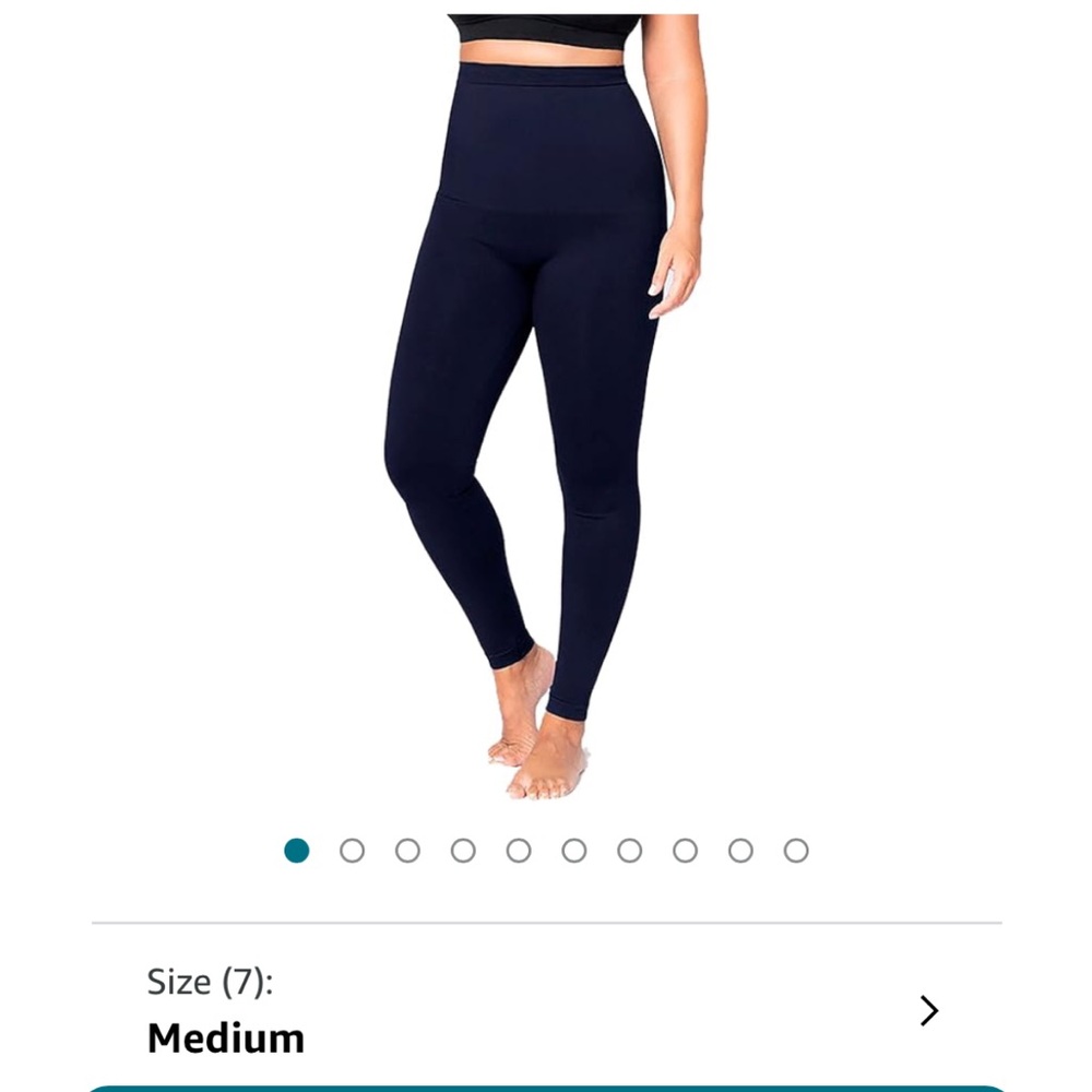 NWOT Empetua by Shapermint high waist leggings. Navy blue